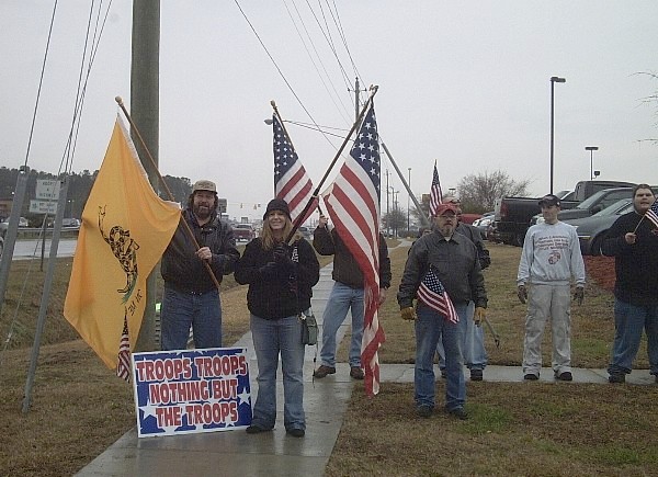 Supporting the Troops