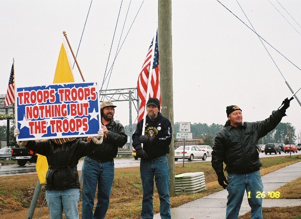 Supporting the Troops