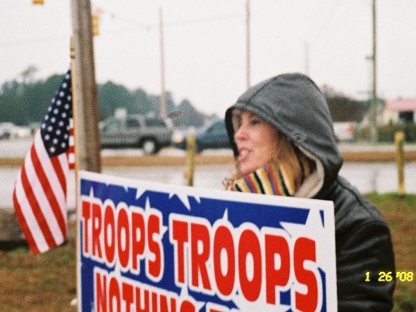 Supporting the Troops